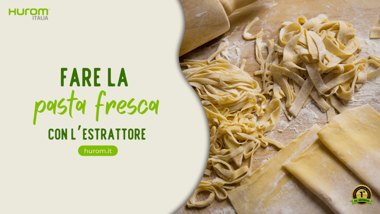 Fare la Pasta Fresca con lestrattore