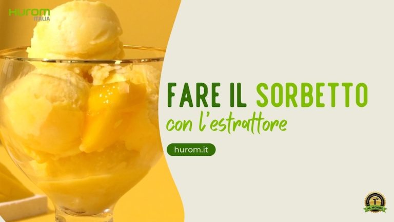 come fare il sorbetto