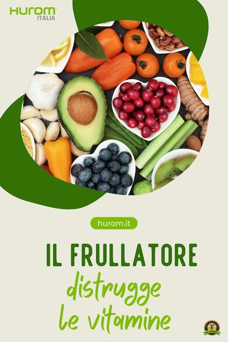 frullatore distrugge le vitamine