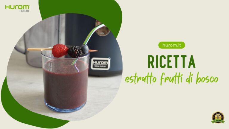 ricetta estratto di frutti di bosco