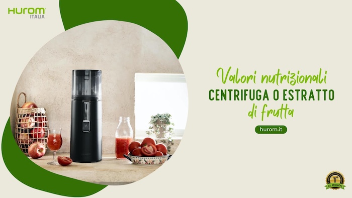 Valori nutrizionali estratti o centrifugati di frutta