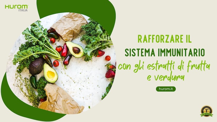 Rafforzare il sistema immunitario con gli estratti di frutta e verdura