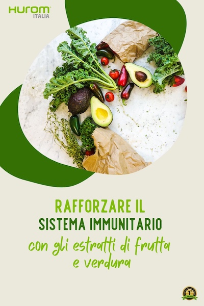 Rafforzare il sistema immunitario con gli estratti di frutta e verdura