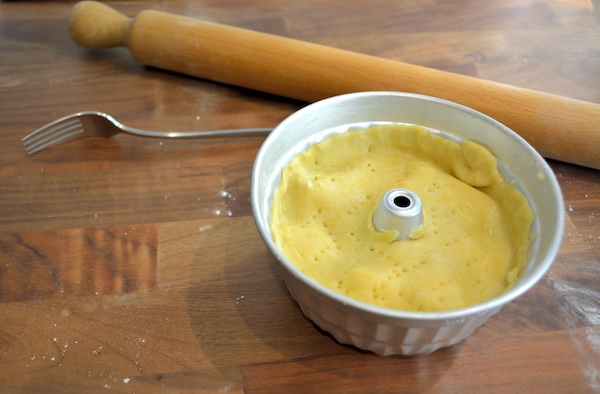 Tatin di finocchi, prugne, patate e gorgonzola