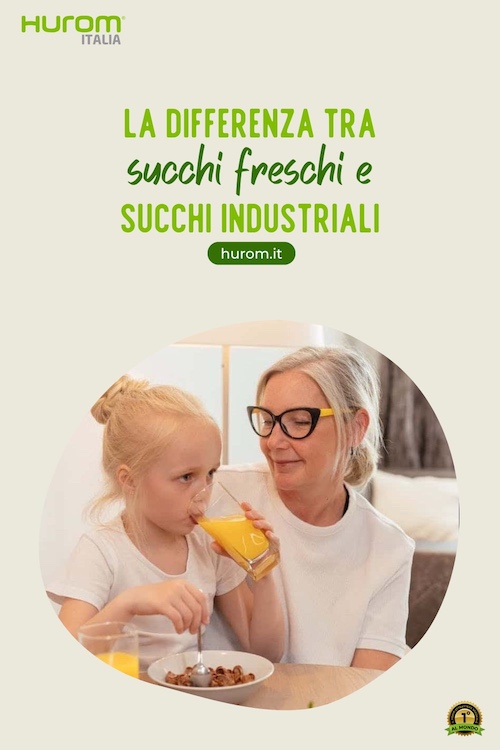 differenza tra succhi freschi e industriali