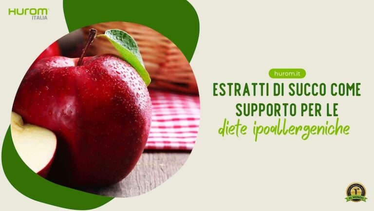Estratti di succo come supporto nelle diete ipoallergeniche estratti di succo a supporto delle diete ipoallergeniche