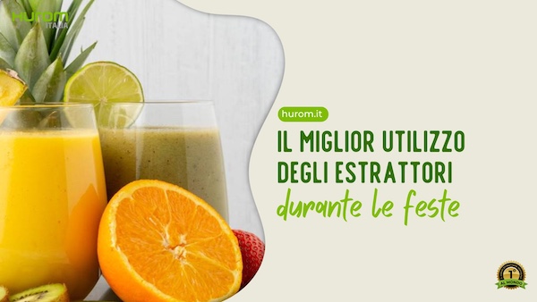 Fare il miglior utilizzo degli estrattori durante le feste Il miglior utilizzo degli estrattori durante le feste